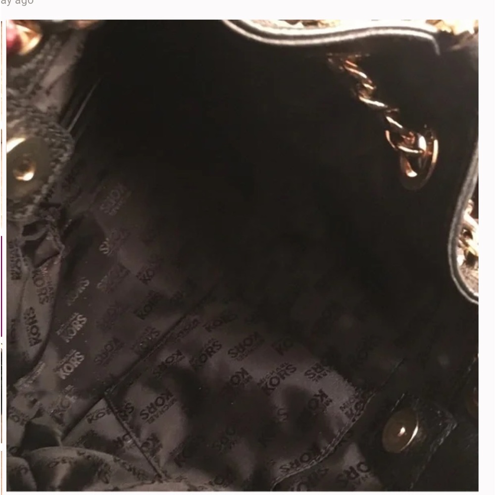 MICHAEL KORS Beautiful!!!!Frankie Bucket Shoulder Bag - Picture 5 of 10
